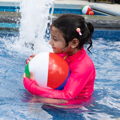 Beachball Inflates/12 In/8 In Diam - 12 Count