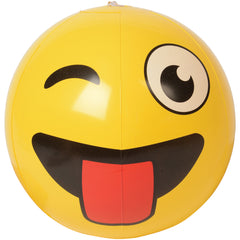 Emoji Inflatable Balls/12 In - 12 Count