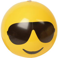Emoji Inflatable Balls/12 In - 12 Count