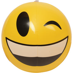 Emoji Inflatable Balls/12 In - 12 Count