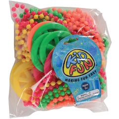 Peace Sign Necklaces - 12 Count