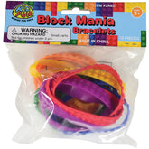Block Mania Bracelets - 12 Count