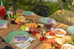 Scalloped Paper Plate Combo 20/20 - Matcha