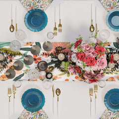 12 Oz. Peacock/Gold Petal Bowls | 120 Count