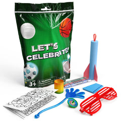 8 Piece Goody Bag - Sports Theme | 10 Count