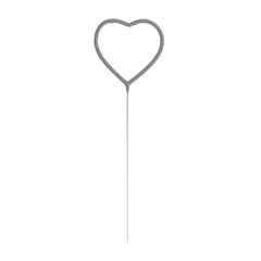 Heart Shaped Wedding Sparklers | 6 Count