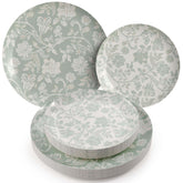 Earthtrends Gracy Design Paper Plates Combo Set 16/16
