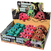 Squeeze Mesh Dino Ball - 12 Count