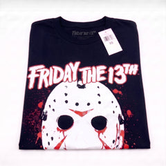 Adult Friday the 13th Jason Mask T-Shirt - Adult XS