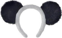Furry Panda Ears Halloween Headband