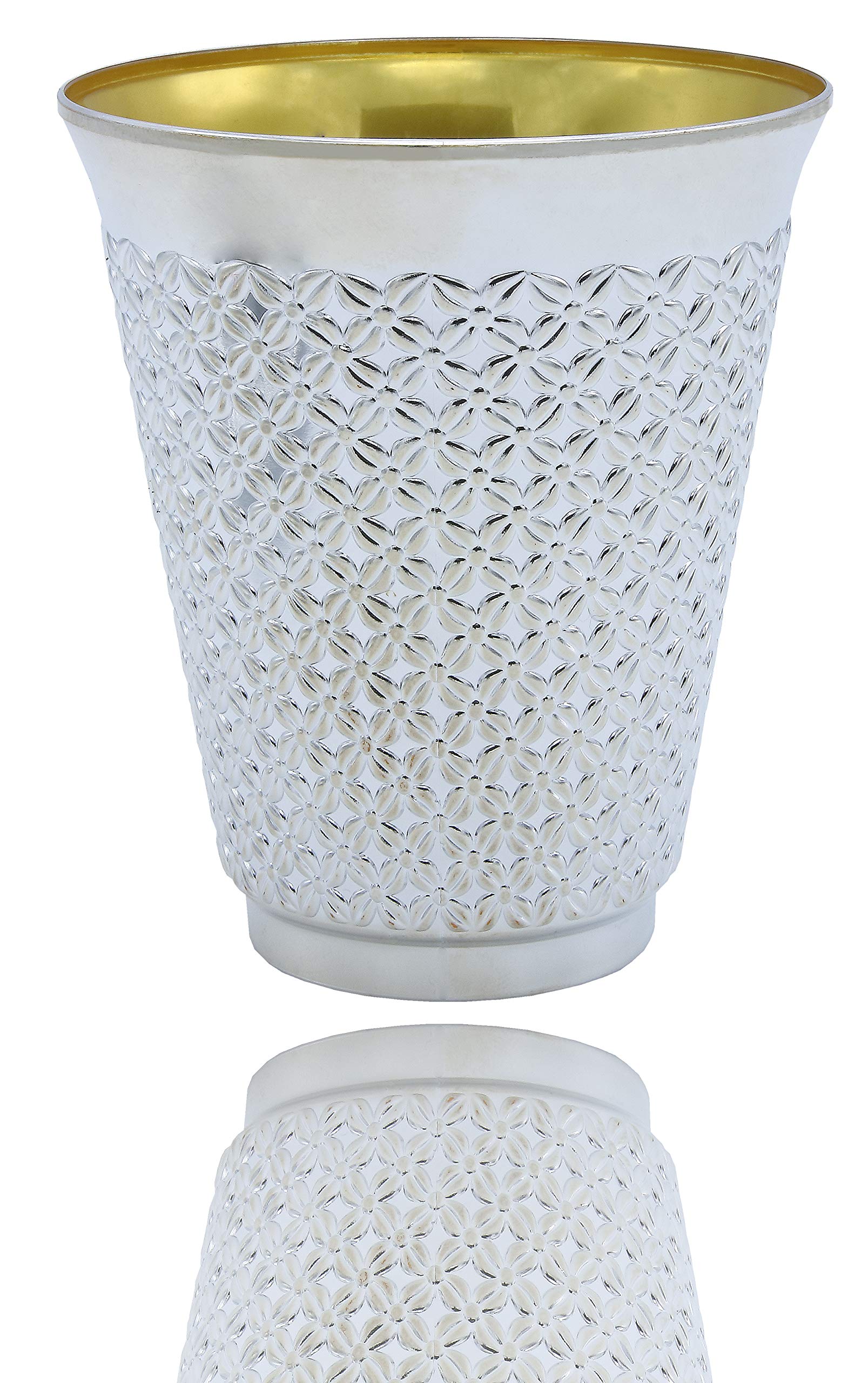 Silver Kiddush Cup and Saucer Set (50)