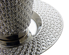 5.5 Oz. Silver Becher Kiddush Cup & Plates Set | 300 Pack