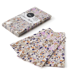 Small Flower Print Luncheon Napkins - 7.9 In. X 4.3 In. | 720 Count
