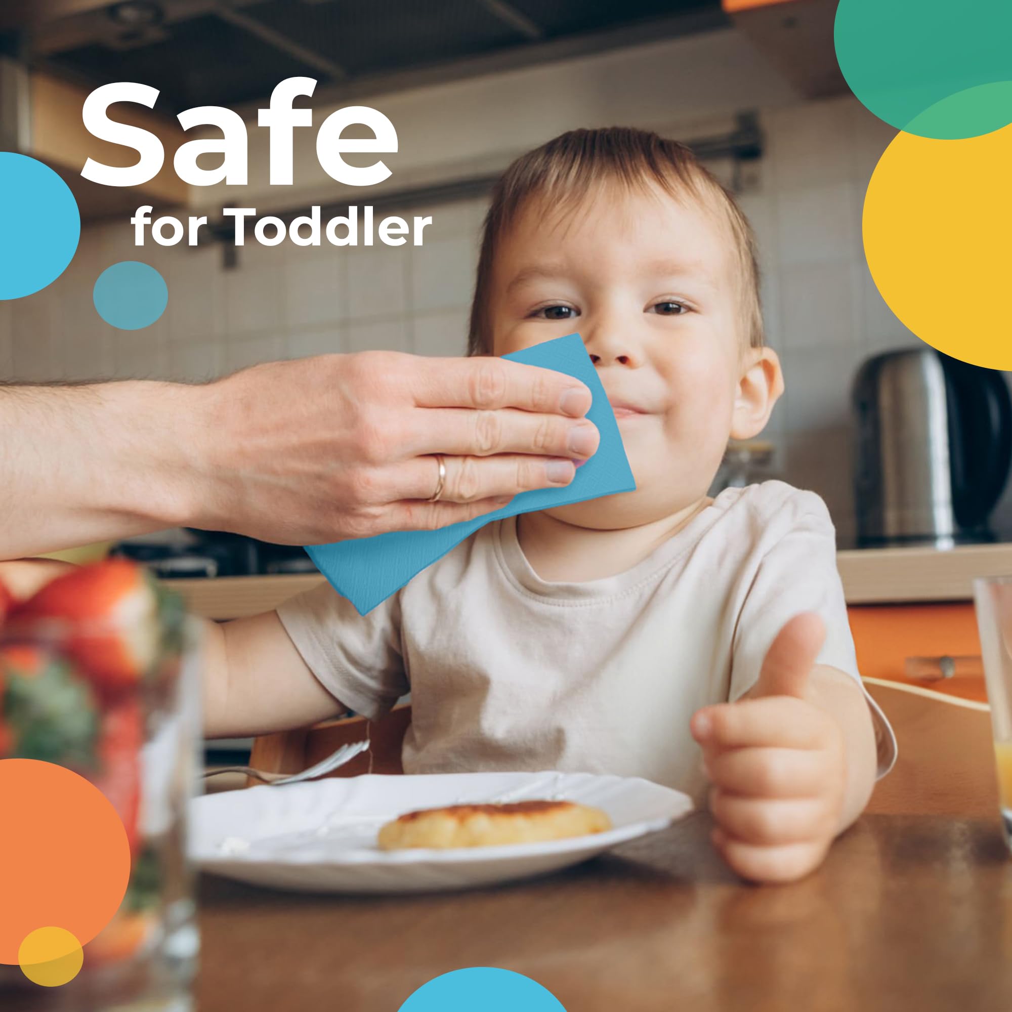 Turquoise Luncheon Napkins | 50 Count