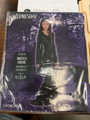 Enchanting Wednesday Addams Costume for Girls - Child M (8-10)