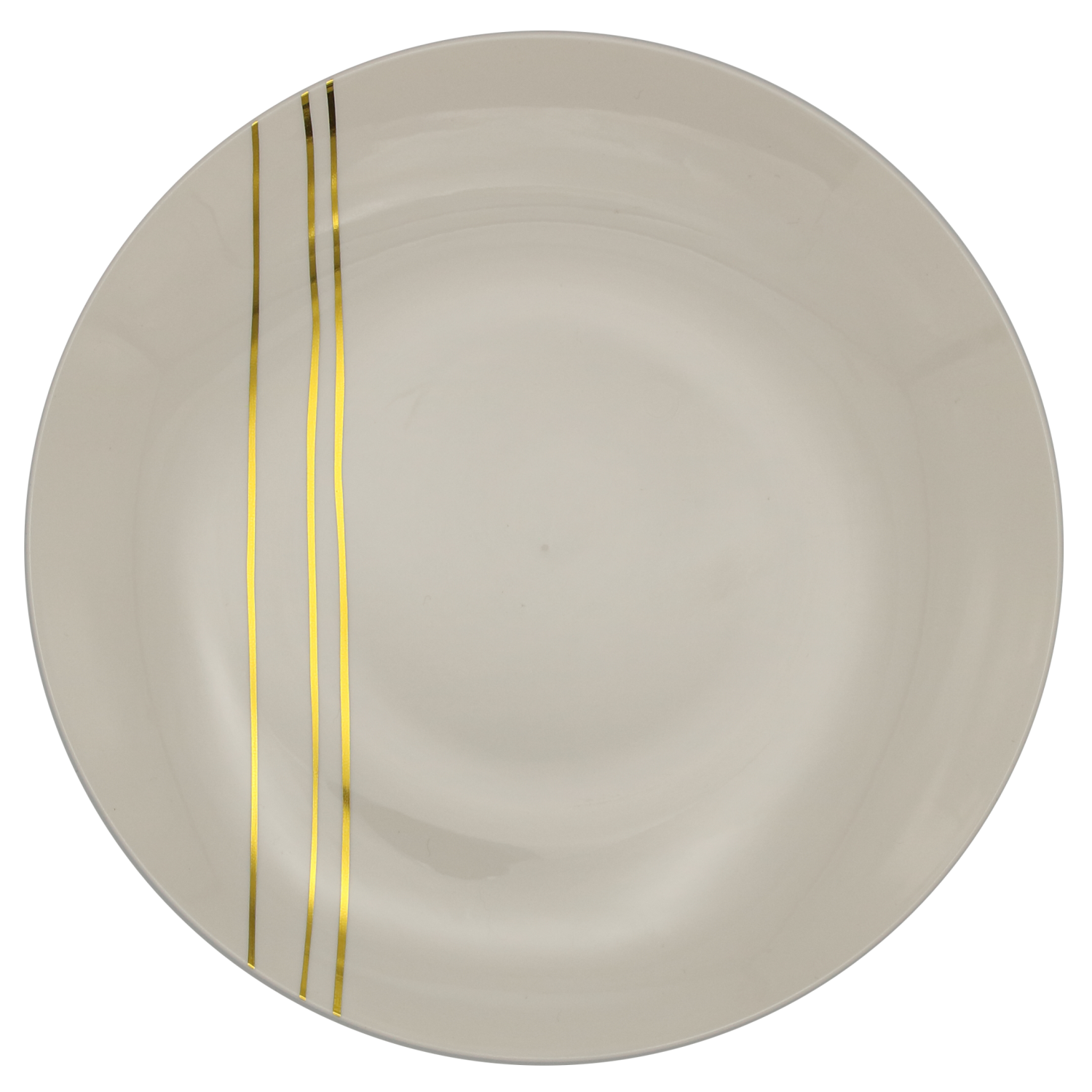 8 In. Motif Design Plastic Plates | 10 Count