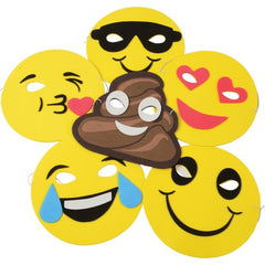 EMOTICON FOAM MASKS