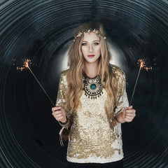 20in. Gold Wedding Sparklers (32)