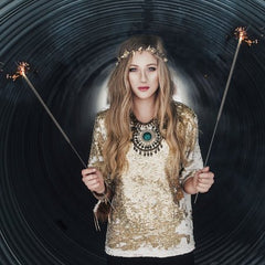 36in. Gold Wedding Sparklers (24 Count)