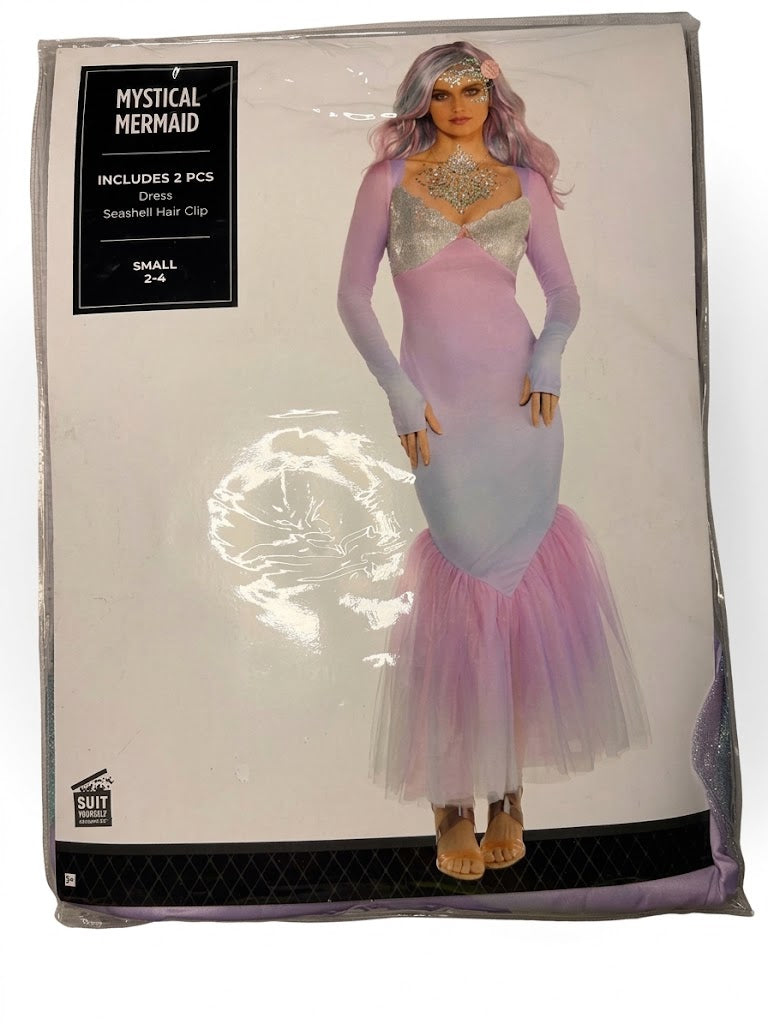 Mystical Mermaid Women's Halloween Costume - Adult S (2-4)