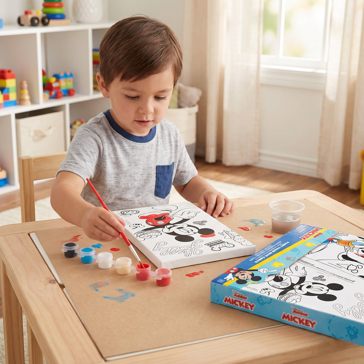 Mickey Mouse Clubhouse Paint Your Own Canvas Set