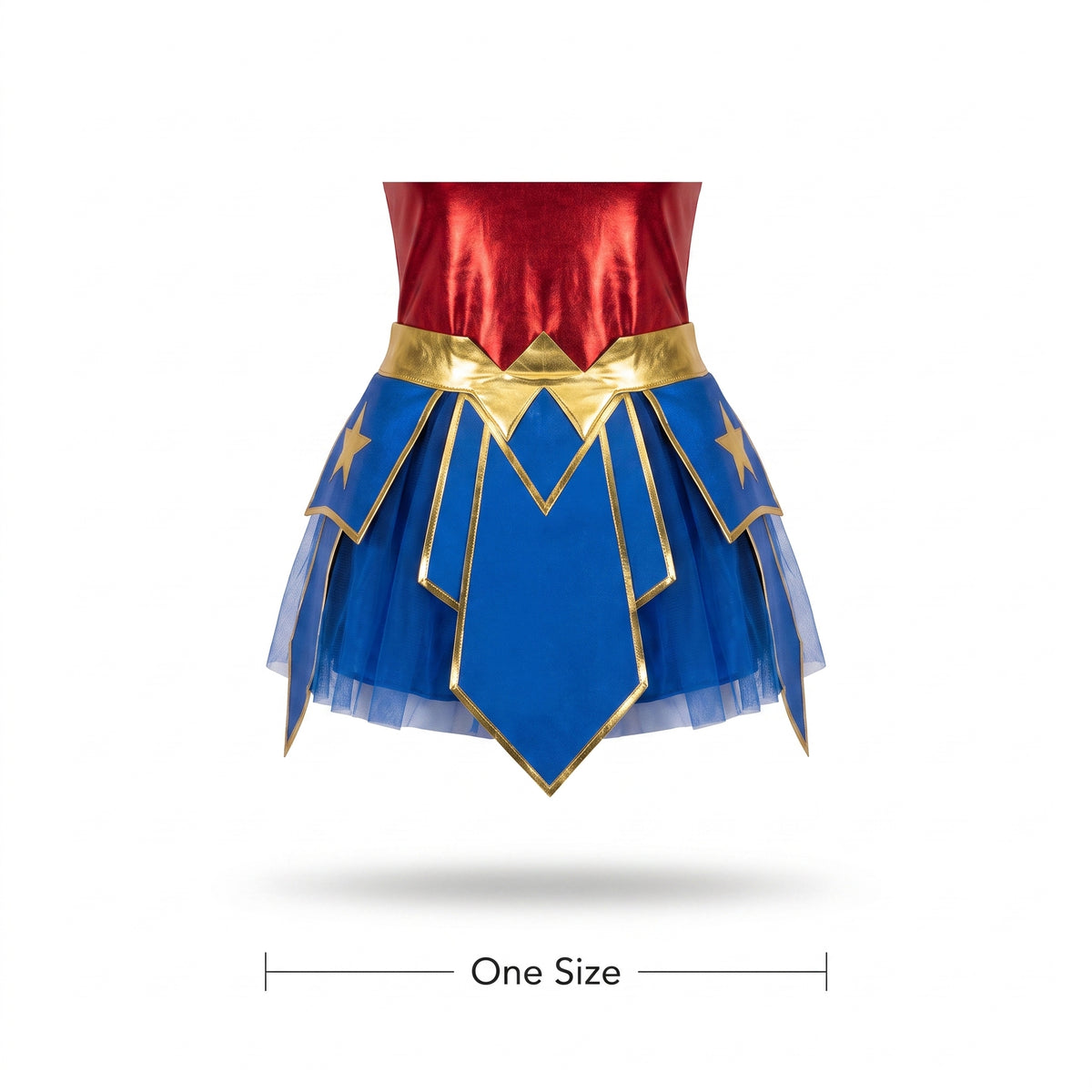Adult Wonder Woman Halloween Tutu Skirt