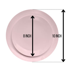 10 In. Popcorn Design Plates | 10 Count