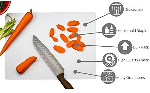 10 In. X 13.5 In. Premium Quality Disposable Cutting Board | 50 Count