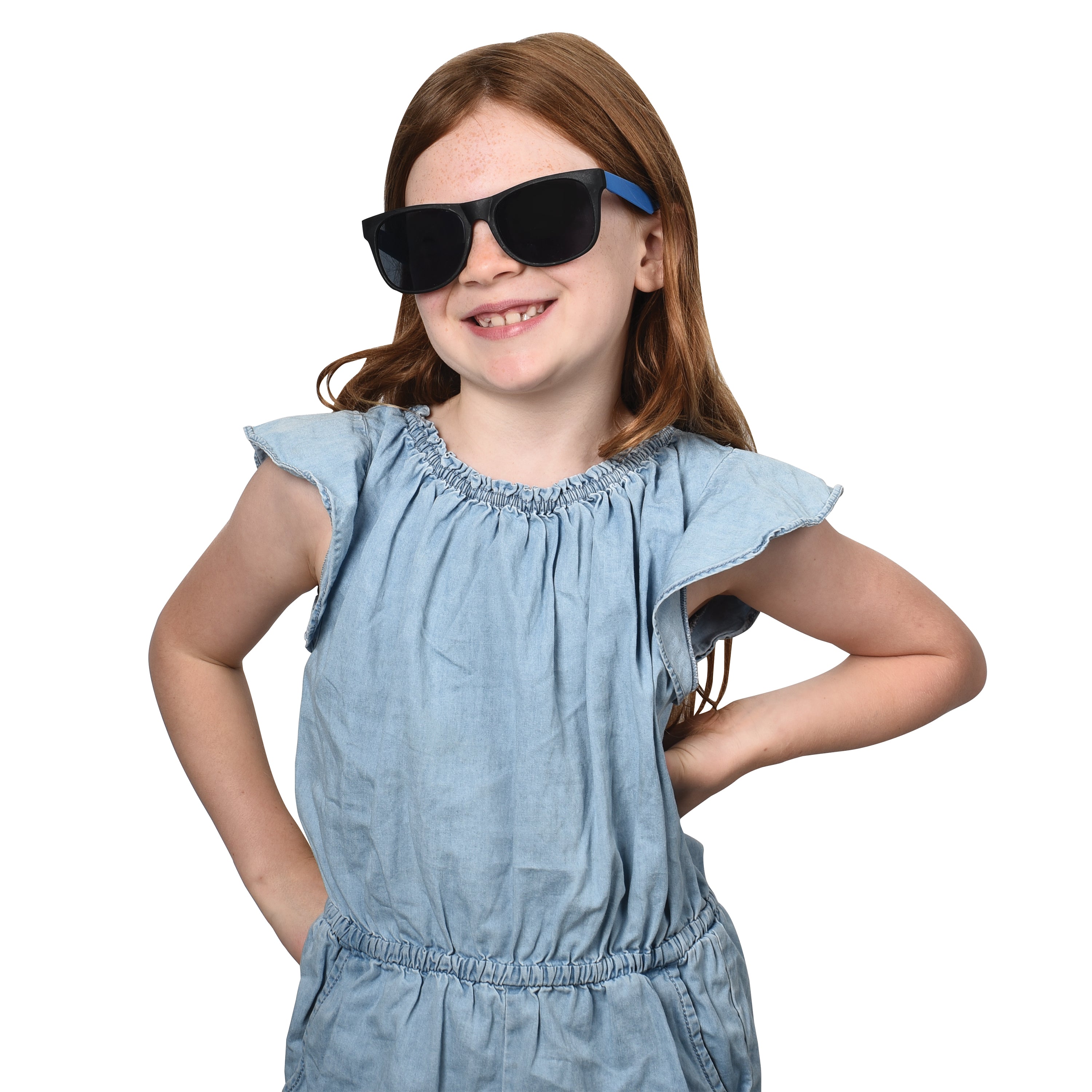 Neon Rubber Toy Sunglasses - 12 Count
