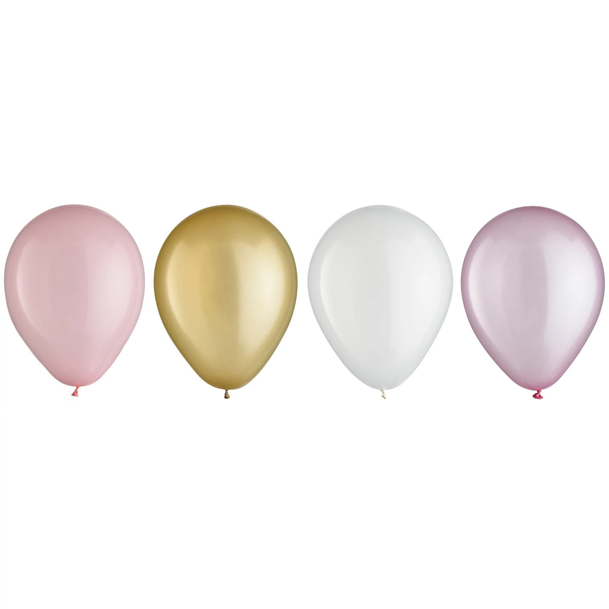 Pastel Pink Latex Balloon Assortment, 5-Inch, 25-Pack