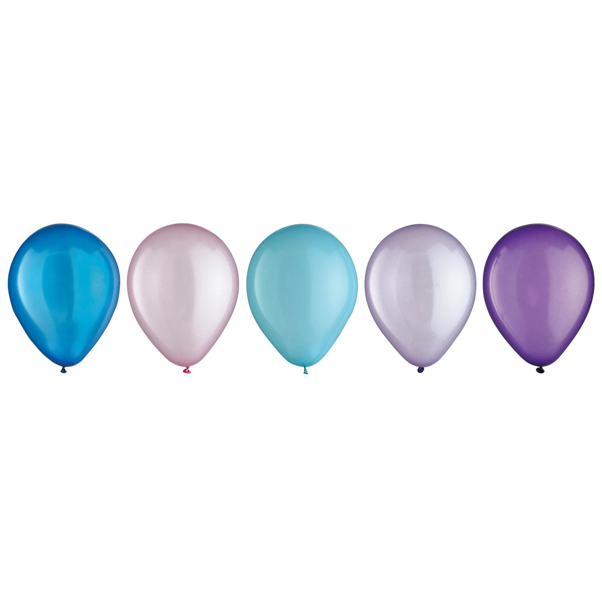 Cosmic Pearl Latex Balloons - Mixed Colors, 11-Inch, 15-Pack