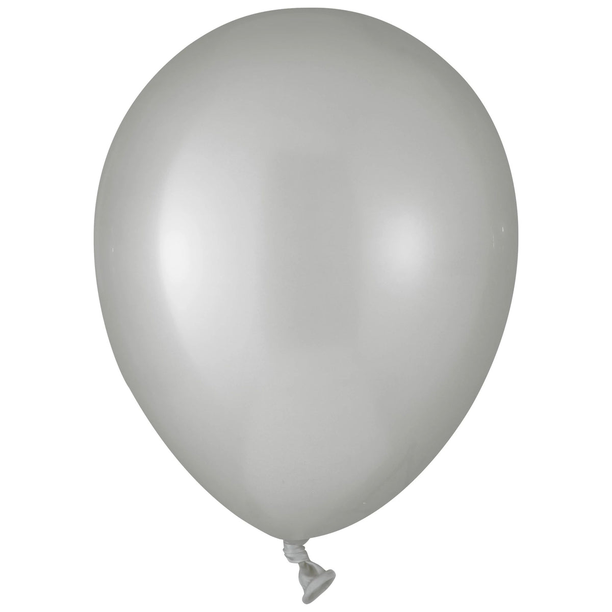 Luxaire Premium Silver Latex Balloons - 5" | 50 Count