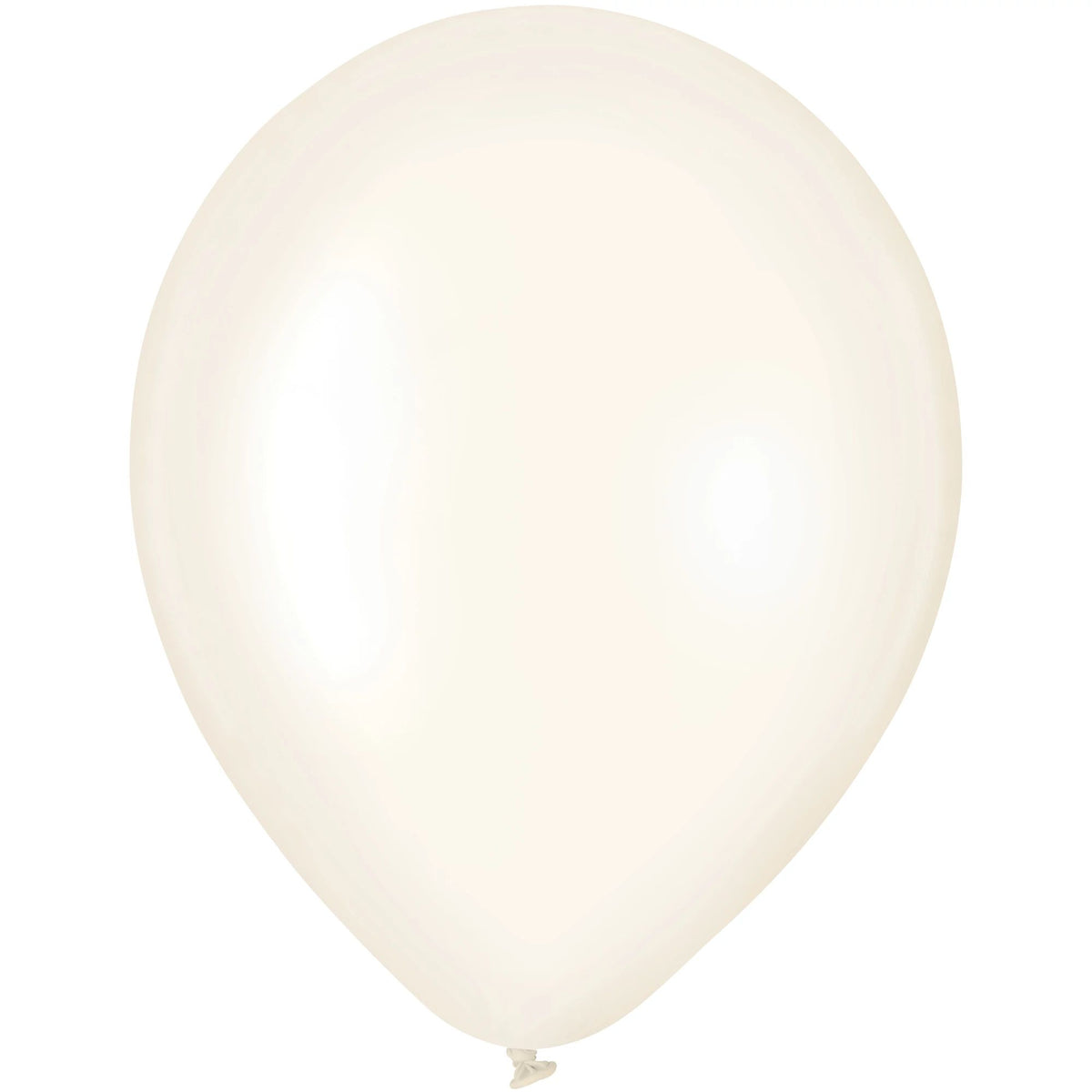 Luxaire Premium White Latex Balloons - 12" | 25 Count