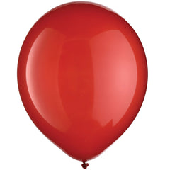 Apple Red Latex Balloons, 12-Inch, 15-Pack