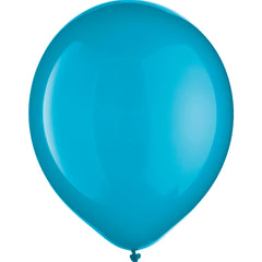 Caribbean Blue 9" Latex Balloons - Pack of 20