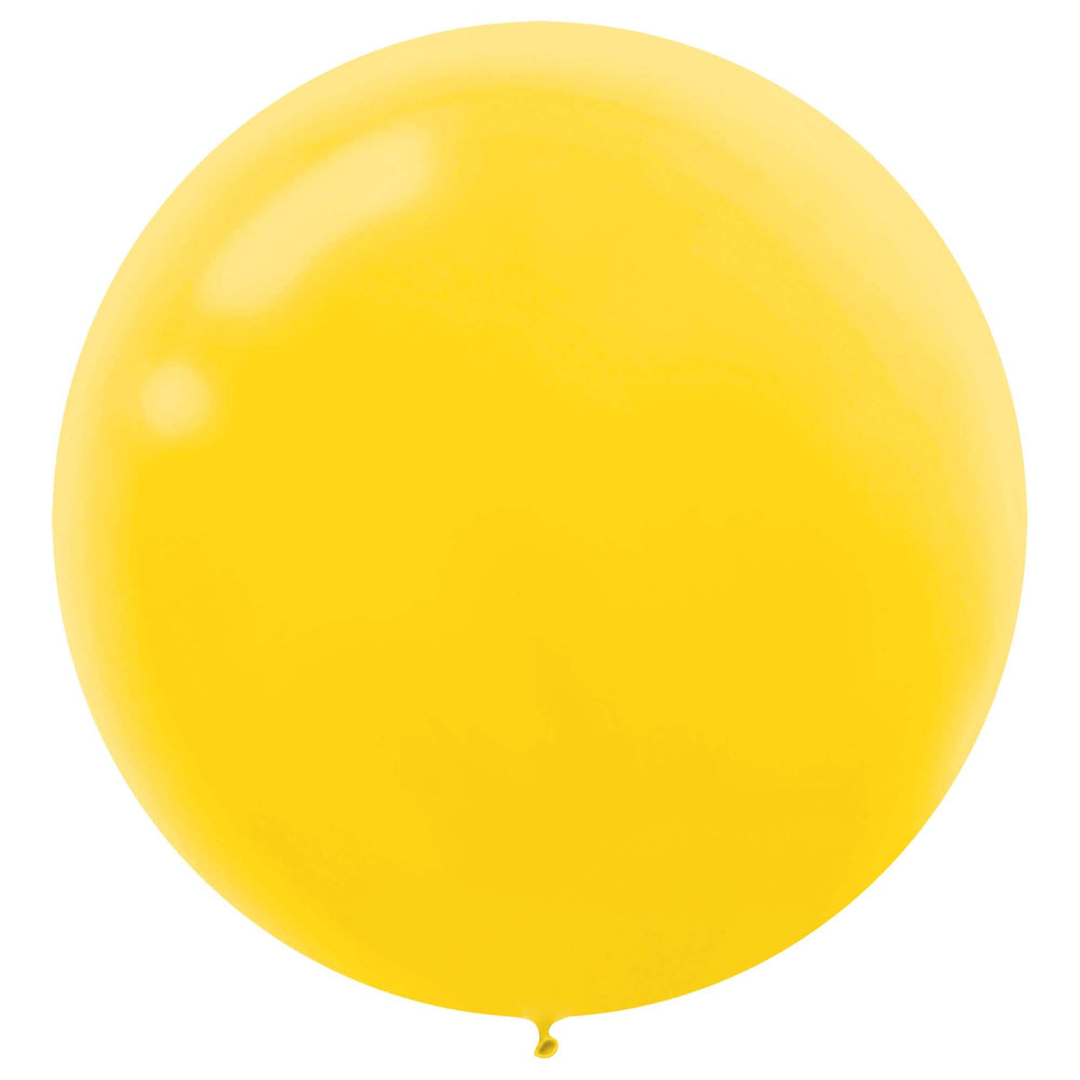 Sunshine Yellow Latex Balloons, 24-Inch, 4-Pack