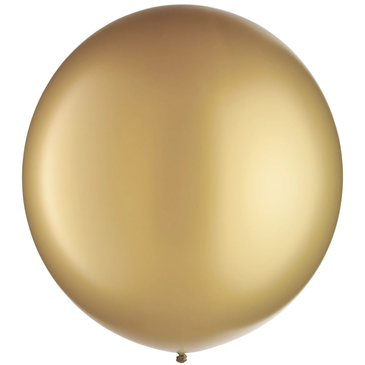 Gold Pearl Latex Balloons, 24-Inch, 4-Pack for Celebrations