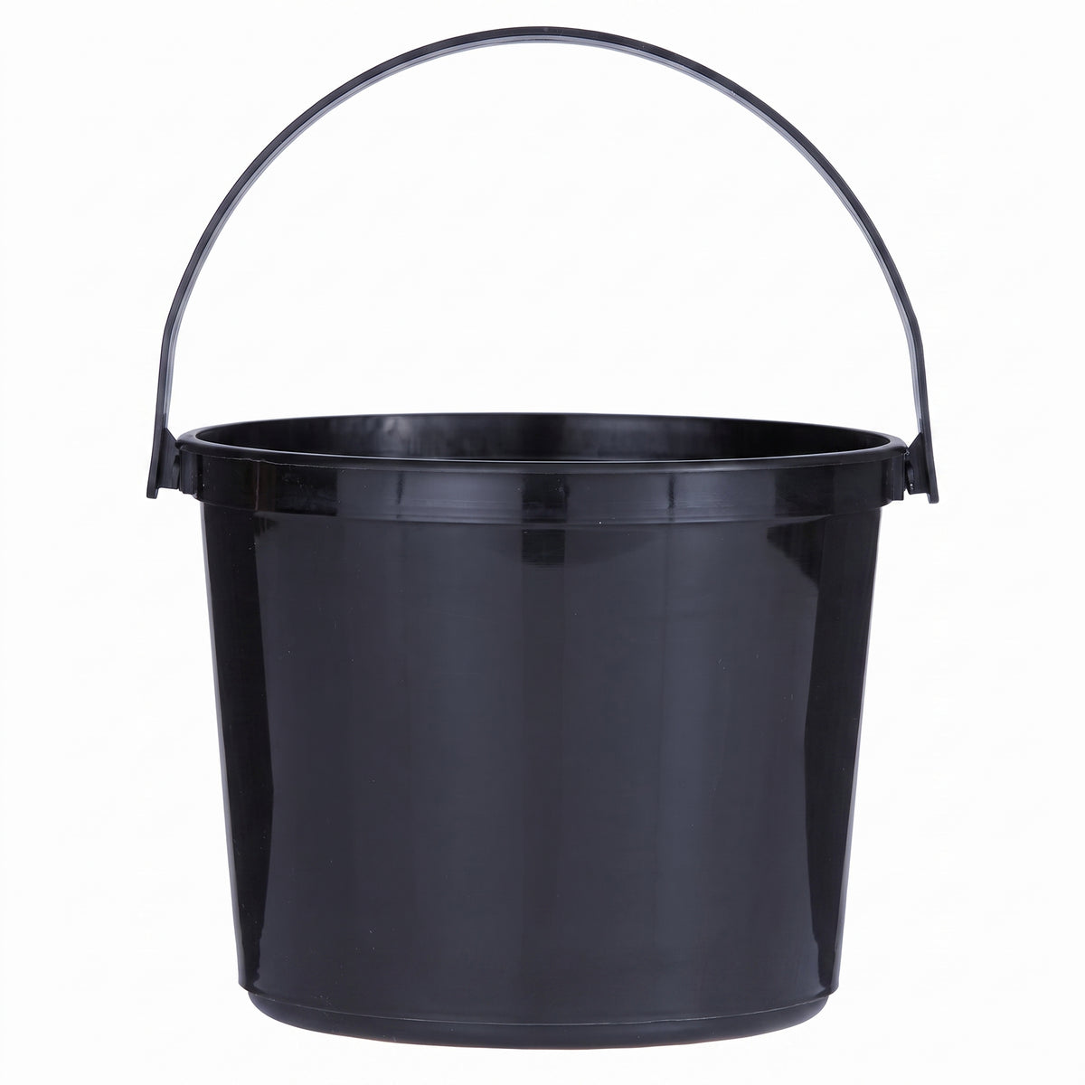 Black Plastic Favor Pail for Parties