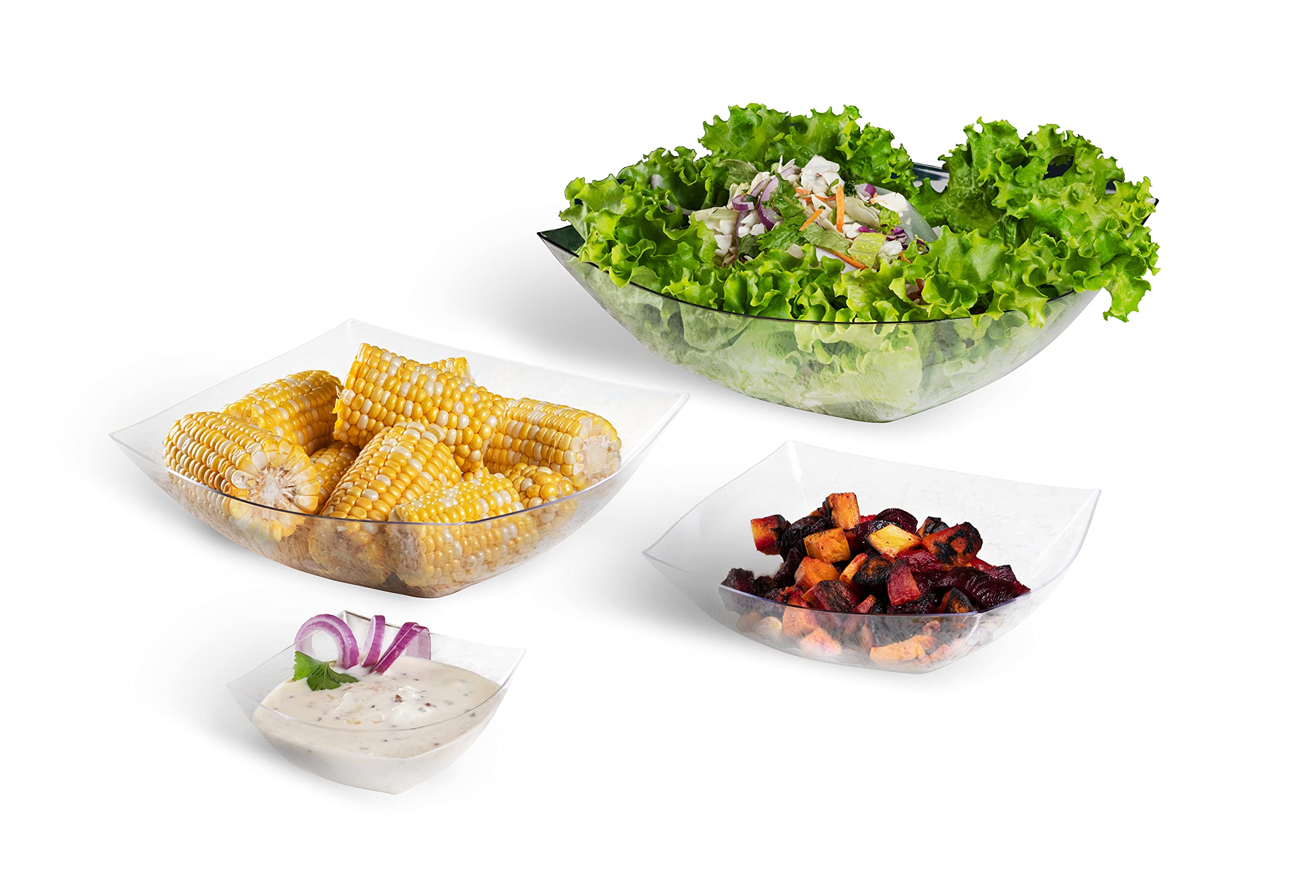 128 Oz. Convex Bowl | Clear
