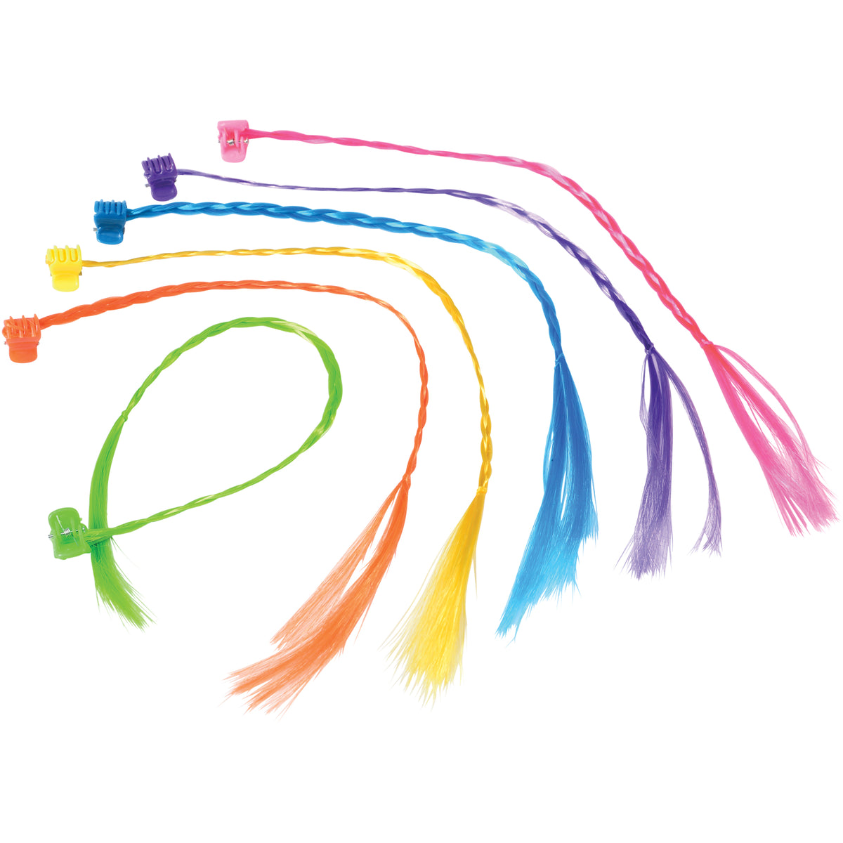 Nylon Hair Pieces - 12 Count