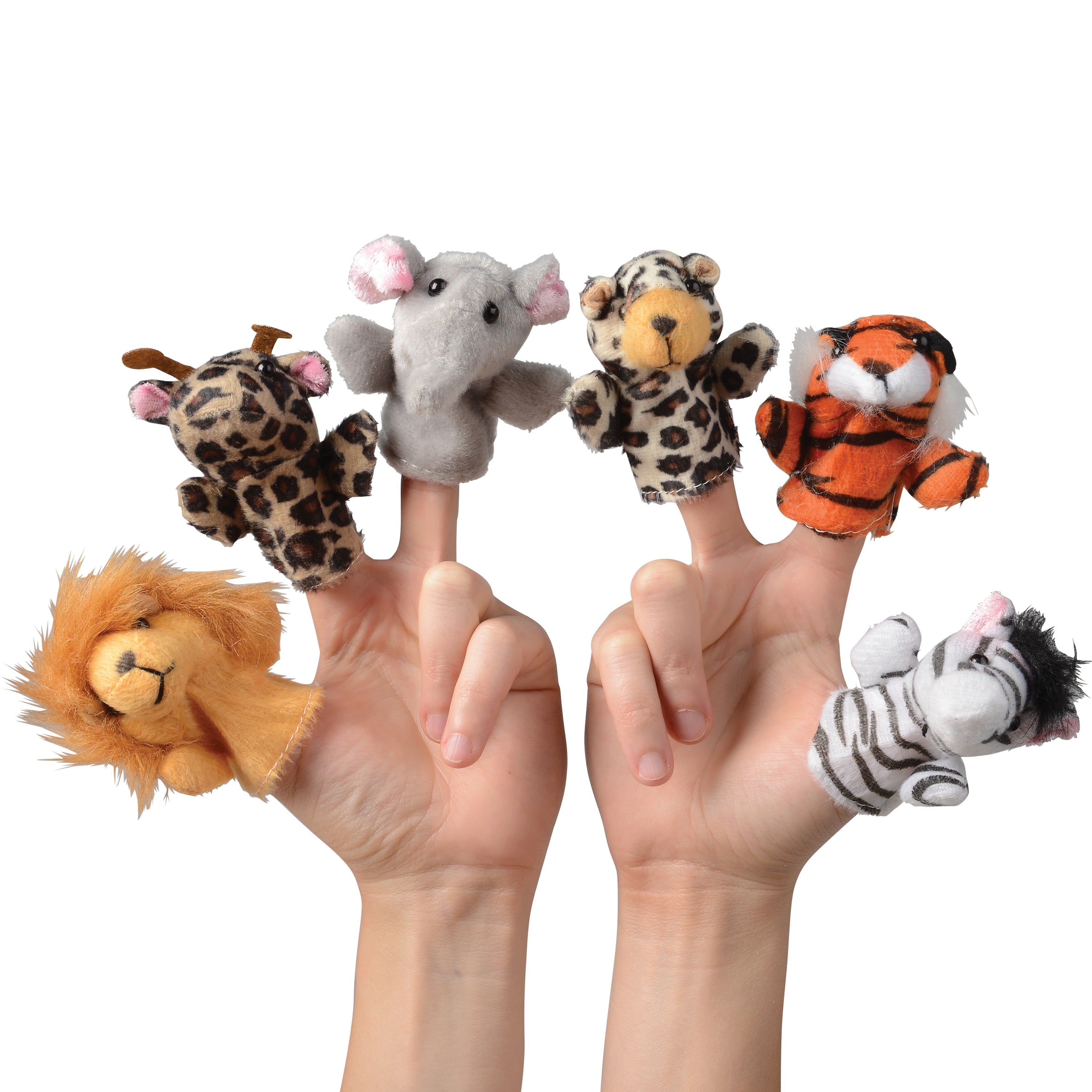 Wild Animal Finger Puppets