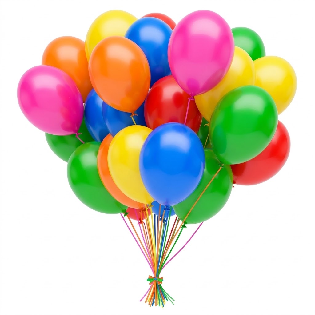 12" Assorted Glow Bulk Pack Latex Balloons | 72 Count