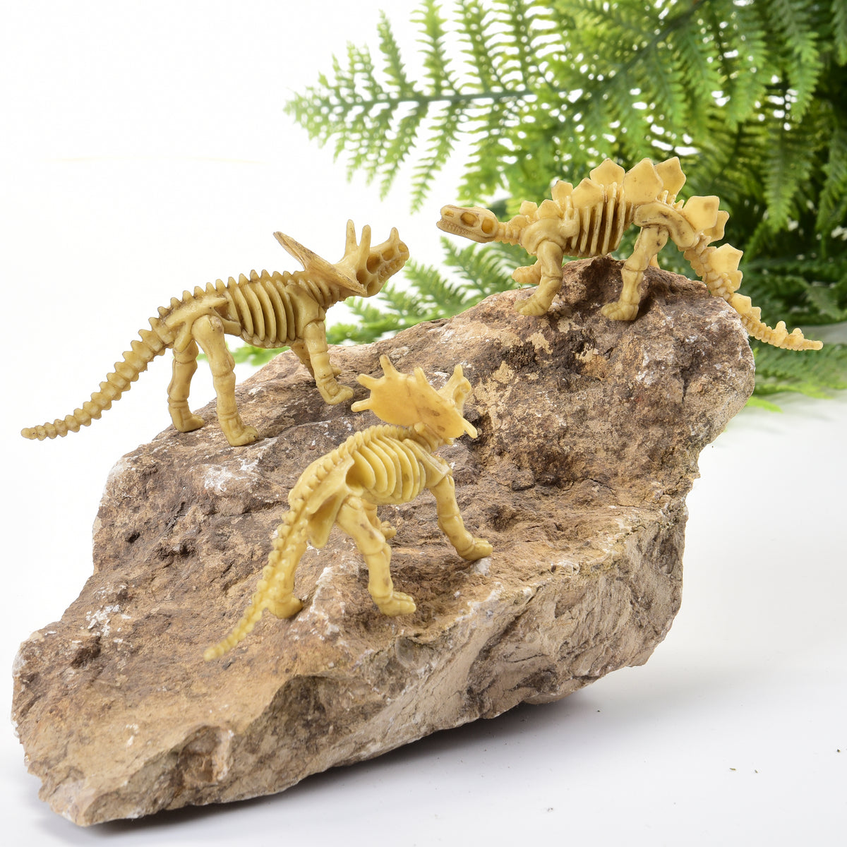 Skeleton Dinos - 12 Count