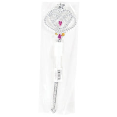 Silver Plastic Wands - 12 Count