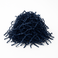 Navy Blue Crinkle Shred Paper - 2 oz