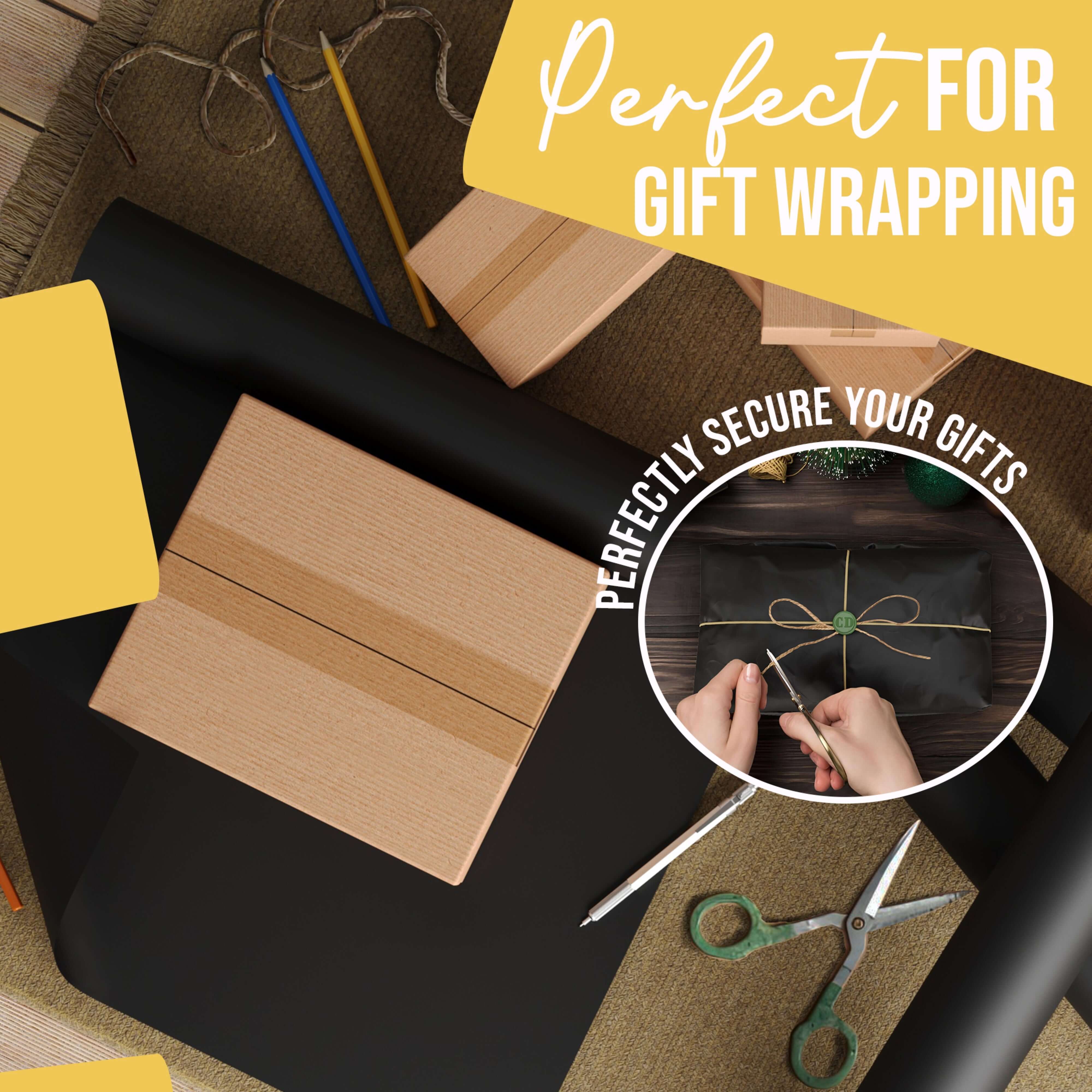 36 x 110' Kraft Paper Roll | Black