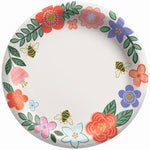 Spring Floral Paper Plates - 8.5