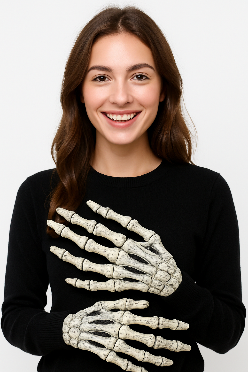 Spooky Ghostly Bone Hand Halloween Decoration
