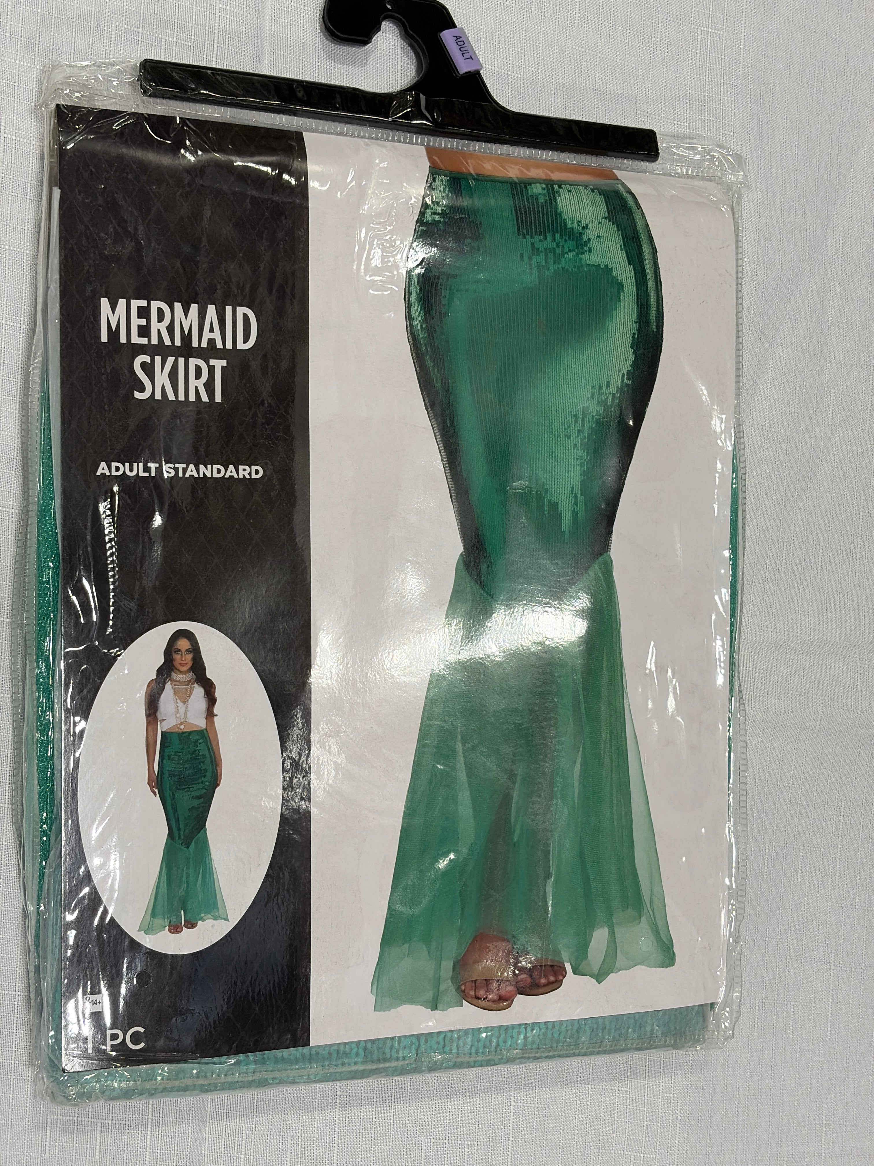 Enchanting Mermaid Skirt Costume Accessory - Adult One Size