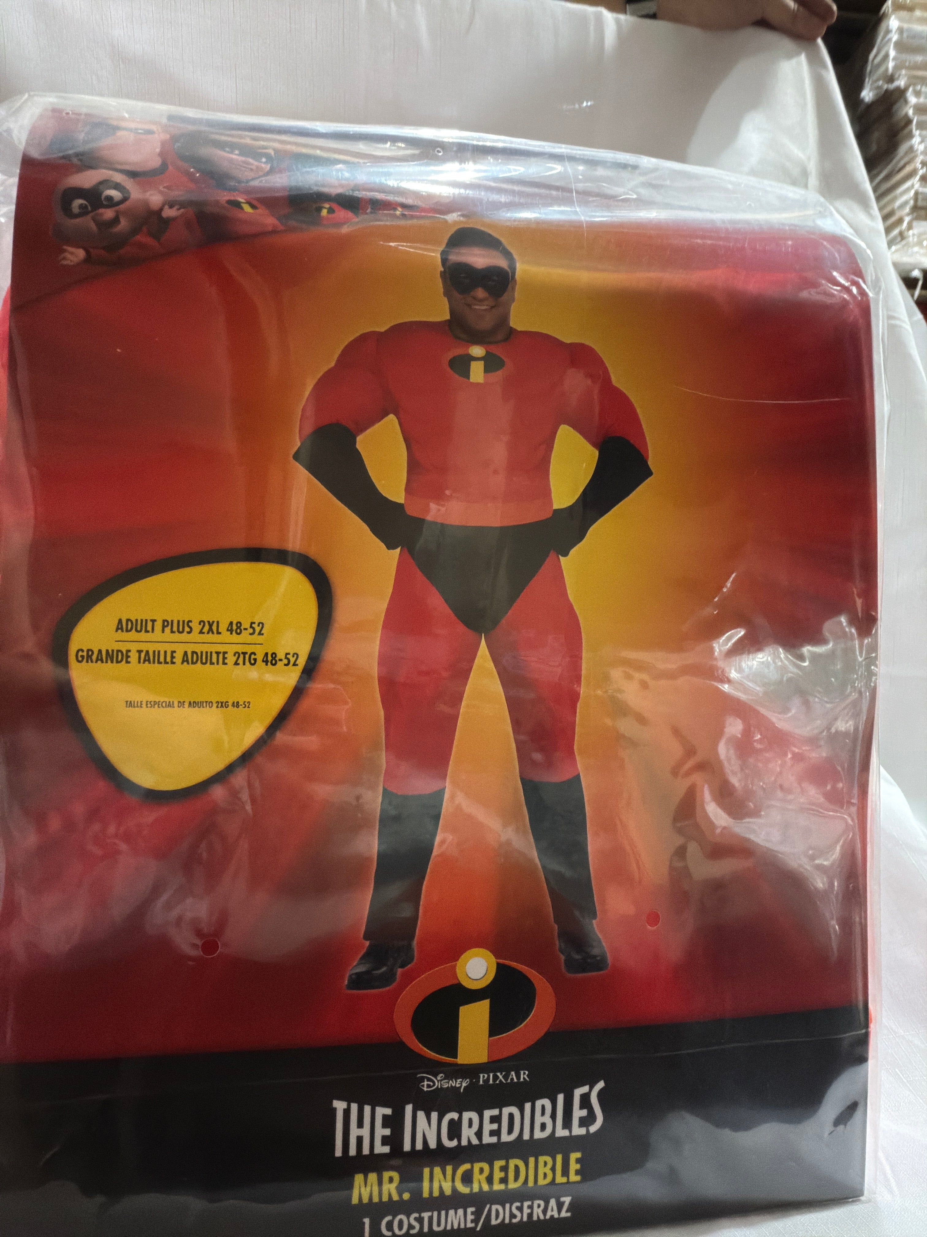 The Incredibles Mr. Incredible Muscle Costume - Adult - Adult 2XL